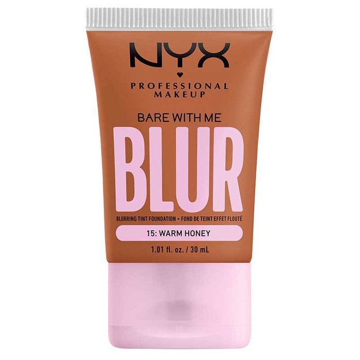 NYX - Bare With Me Blur Tint Foundat-Warm Honey-30ml - 800897234423