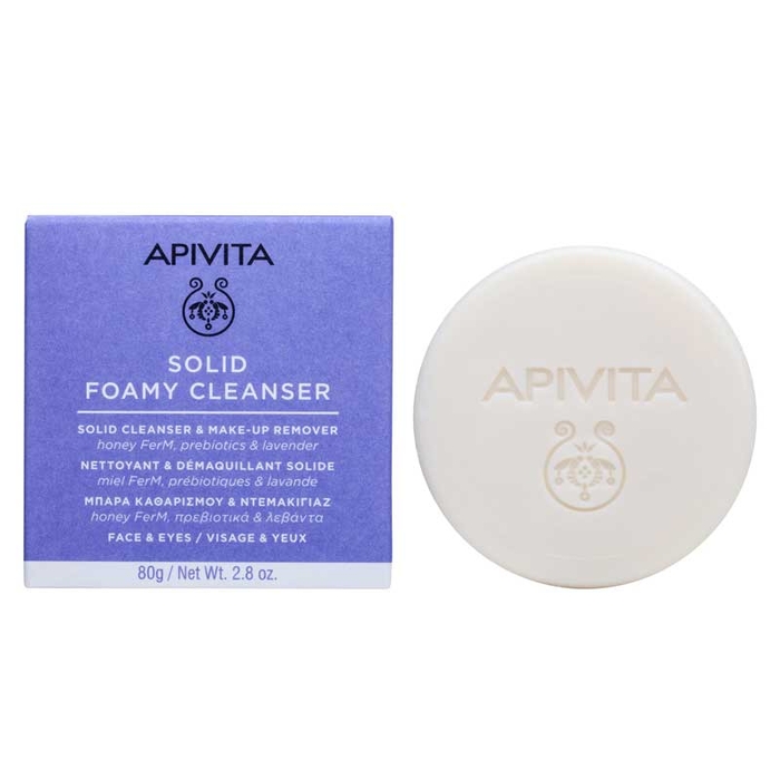APIVITA - Solid Foamy Cleanser - 80gr - 5201279102456