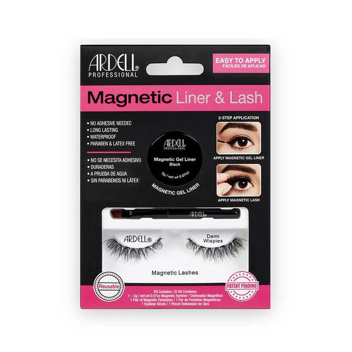 ARDELL - Magnetic Liner & Lash Demi Wispies - 3un - 74764368515