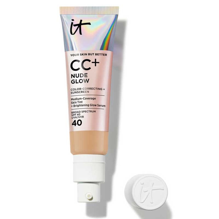 IT COSMETICS - CC+ Nude Glow Light Serum SPF40 - Tan - 32ml - 3605972653567