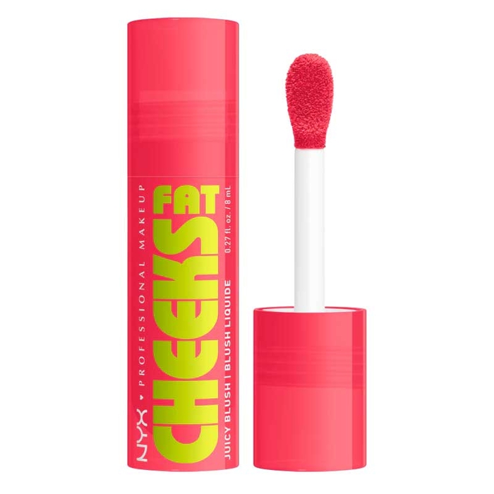 NYX - FatCheeks Juicy Liquid Blush-06-BouncinBerry-8ml - 800897271237