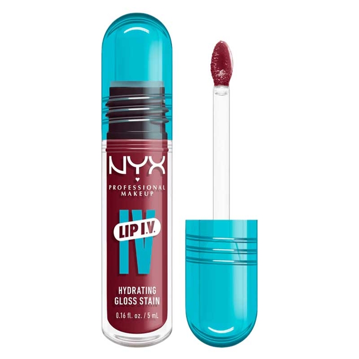 NYX - Lip IV Hydrating Gloss Stain-7BubblegumBrust-5ml - 800897267025