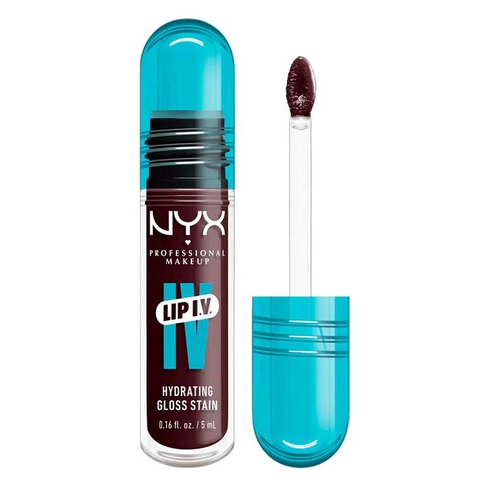 NYX - Lip IV Hydrating Gloss Stain-14Mauve N'Moist-5ml - 800897267094