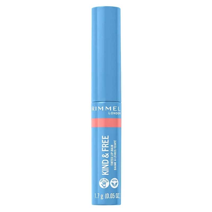 RIMMEL LONDON - Kind & Free Lip Balm - 004 Hibiscus Blaze 1,7gr - 3616302989218
