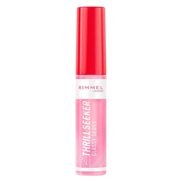 RIMMEL LONDON - Thrill Seeker Glassy Gloss -150 Pink Candy 10ml - 3616305226068