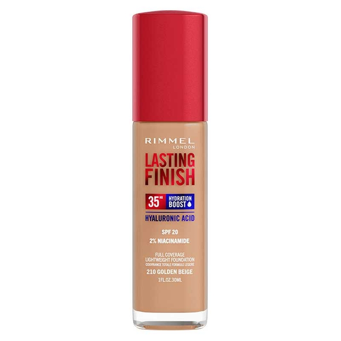 RIMMEL LONDON - Lasting Finish Found SPF20 - 210 - Golden Beige - 3616304825132