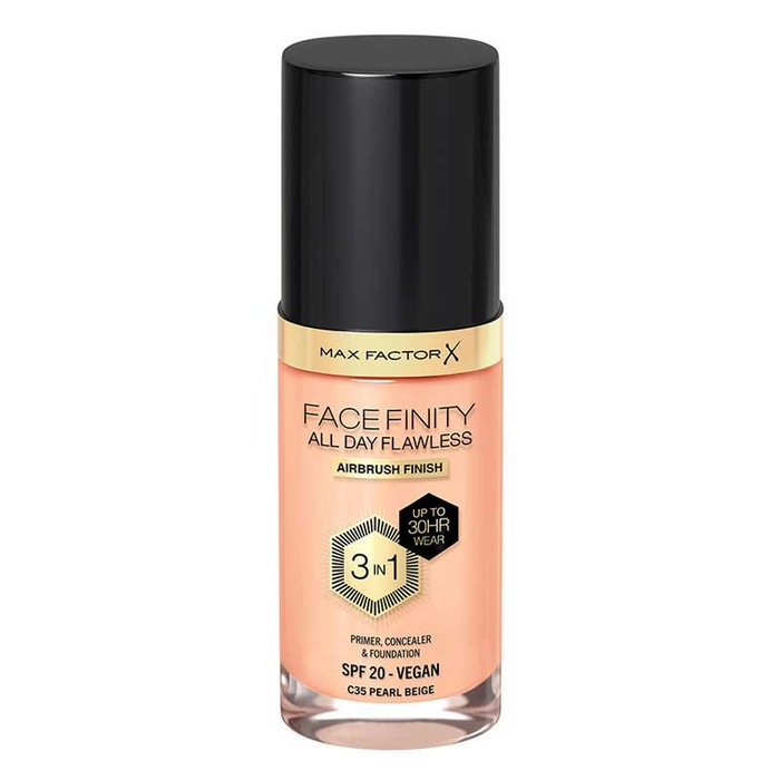 MAX FACTOR - Facefinity Flawless Found- C35-Pearl Bege- 30ml - 3616303999322