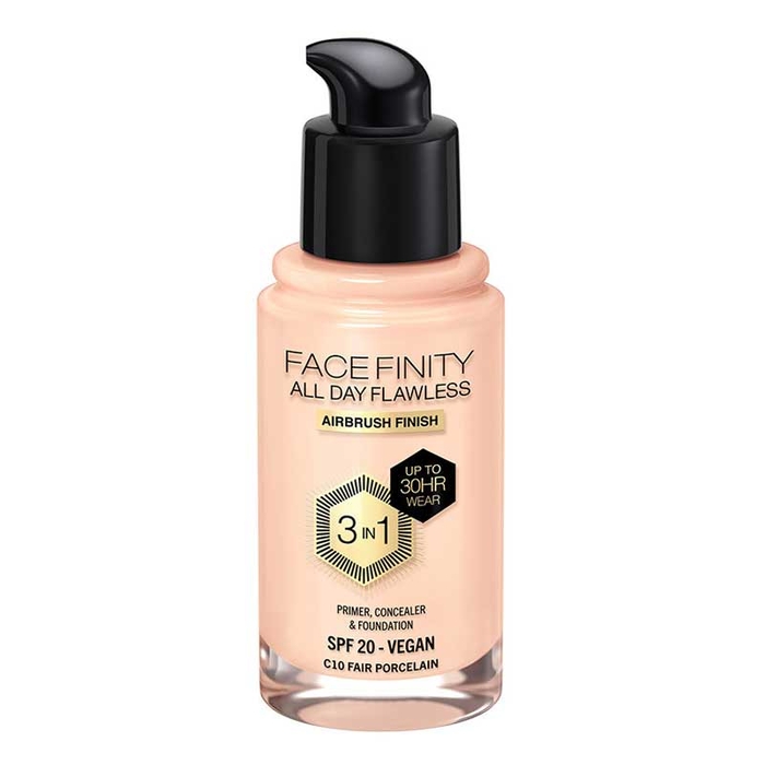 MAX FACTOR - Facefinity Flawless Found-C10-FairPorcelain-30ml - 3616303999407