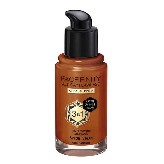 MAX FACTOR - Facefinity Flawless Found- C105-Ganache - 30ml - 3616303999681