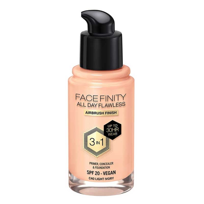 MAX FACTOR - Facefinity Flawless Found- C40-Light Ivory- 30ml - 3616303999339