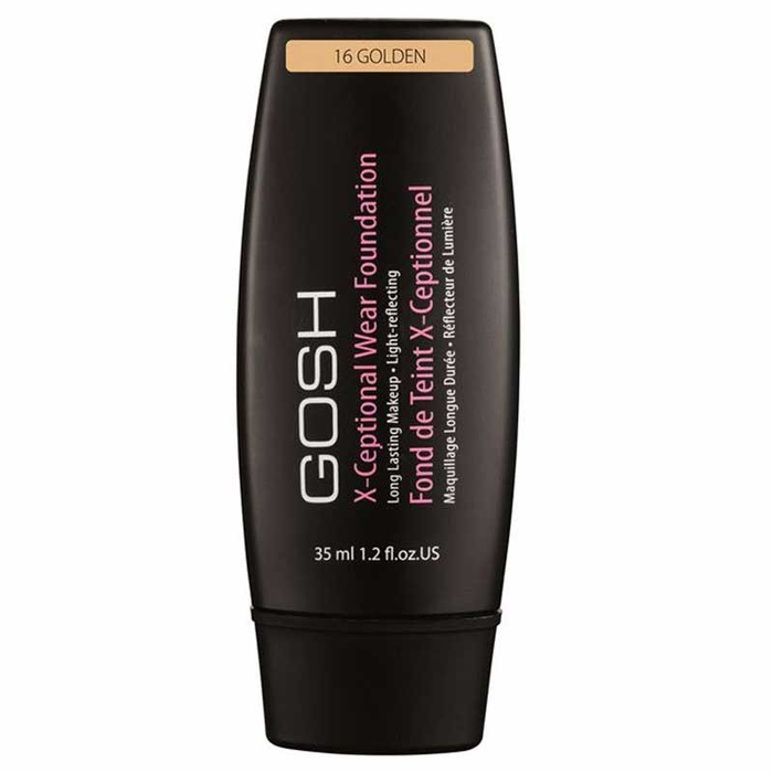 GOSH - X-Ceptional Foundation - 16 - Golden - 35ml - 0000057044187