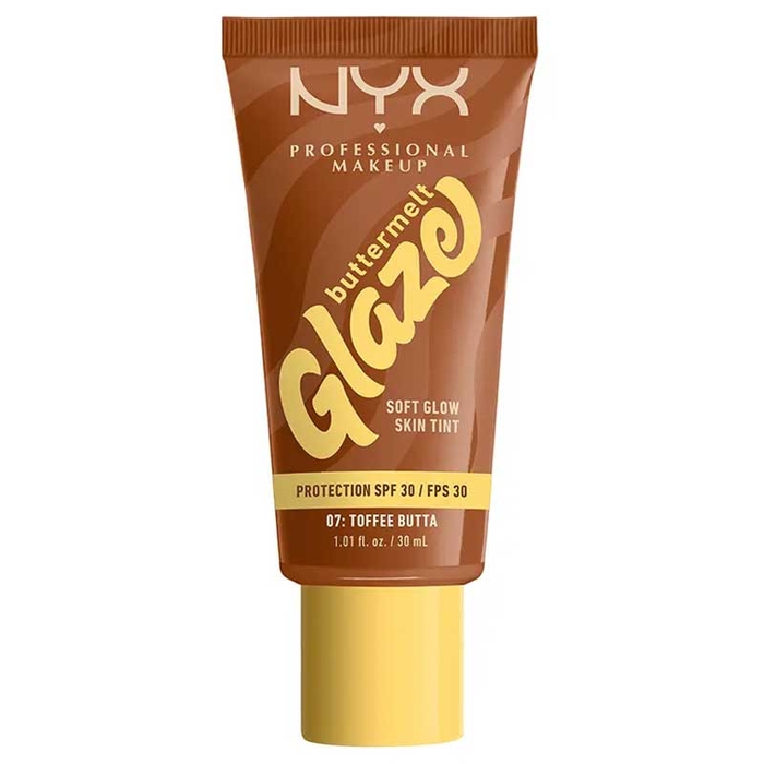 NYX - Buttermelt Glaze Skin Tint - Toffee Butta 30ml - 800897266813