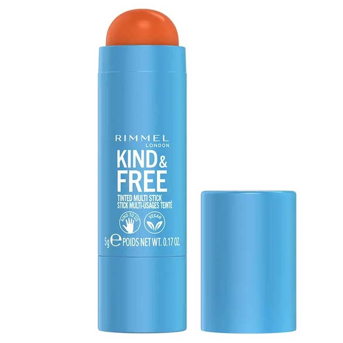 RIMMEL LONDON - Kind & Free Tinted Stick - 004 Tangerine Dream - 3616303995935