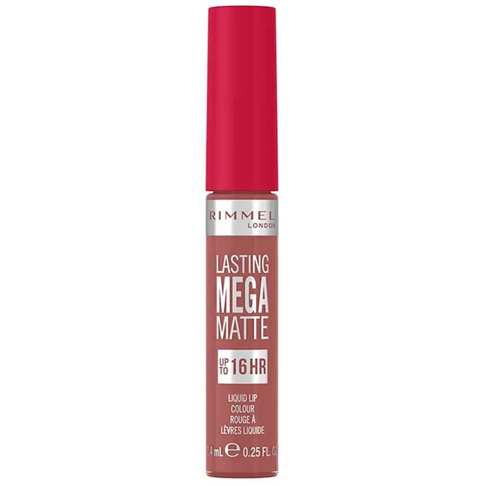 RIMMEL LONDON - Lasting Mega Matte - 200 - Pink Blink - 7,4ml - 3616304350481