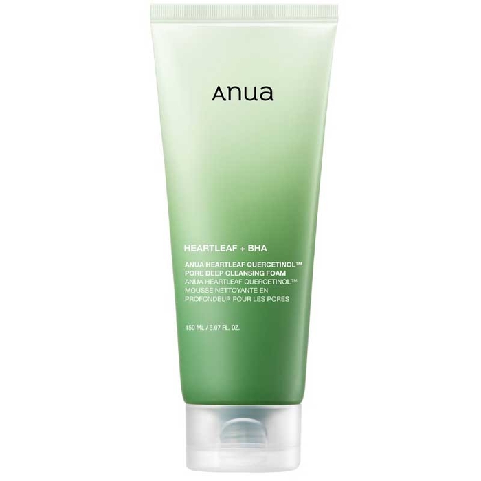 ANUA - Heartleaf + BHA Pore Cleansing Foam - 150ml - 8809640733642