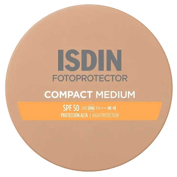 ISDIN - Fotoprotector Compact SPF50 - Medium - 10gr - 8429420307261