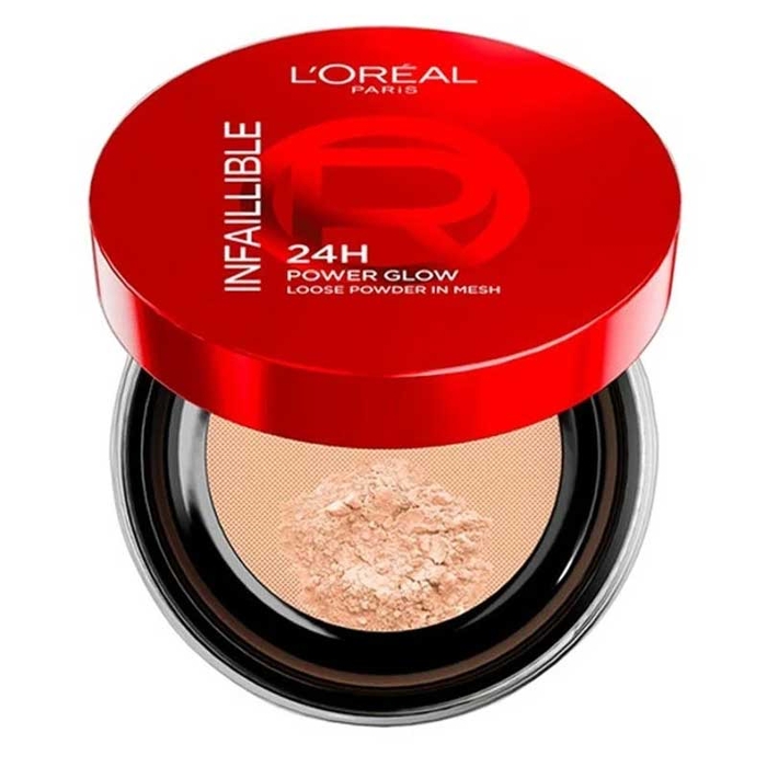 L'ORÉAL PARIS - Infaillible Power Glow Loose Powder - Medium - 3600524250355