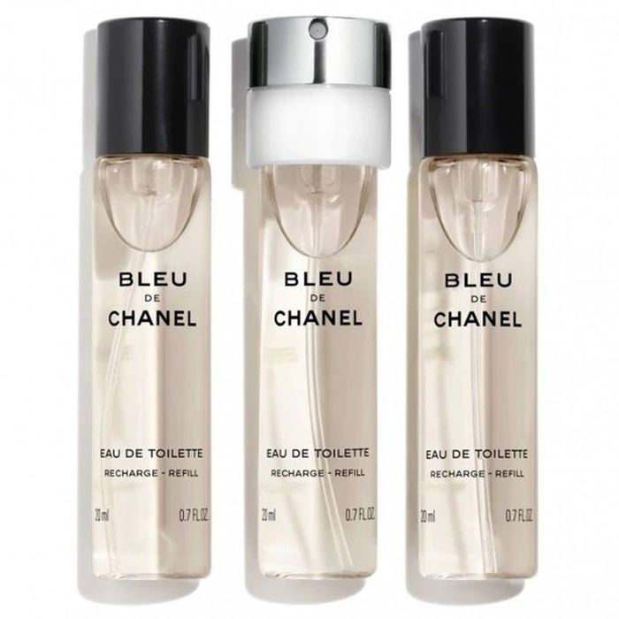 CHANEL - BLEU de CHANEL EDT Vap - recarga -3x20ml - 3145891078107