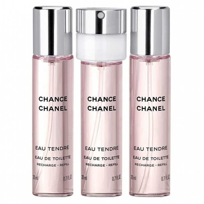 CHANEL - CHANCE - Eau Tendre EDT Vap -recarga - 3x20ml - 3145891263053