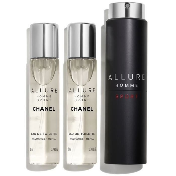 CHANEL - ALLURE HOMME SPORT EDT VAP- 3X20ML - 3145891238006