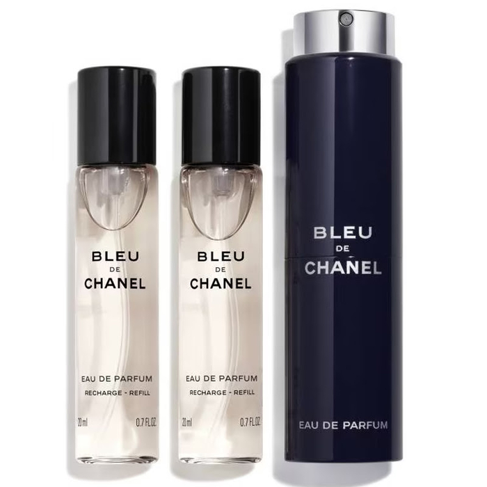 CHANEL - Bleu de Chanel EDP Twist and Spray - 3x20ml - 3145891073003