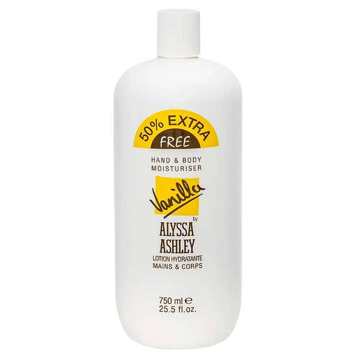 ALYSSA ASHLEY - Vanilla Hand & Body Moisturiser - 750ml - 3495080775271