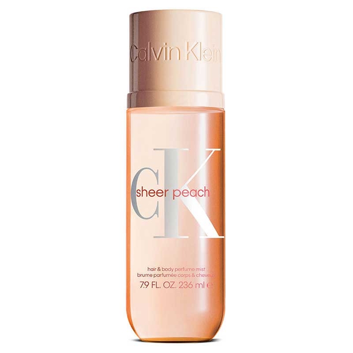 CALVIN KLEIN - Sheer Peach Hair & Body Mist - 236ml - 3616306700789
