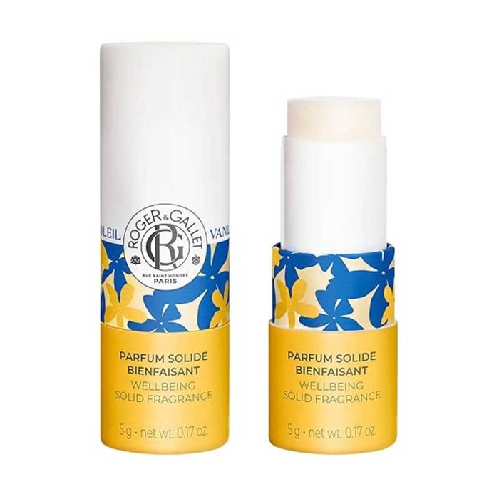 ROGER & GALLET - Wellbeing Solid Fragrance Vanille Soleil - 5gr - 3701436937782