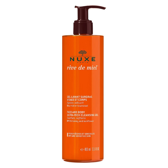 NUXE - Rêve de Miel Face and Body Cleansing Gel 400ml - 3264680004063