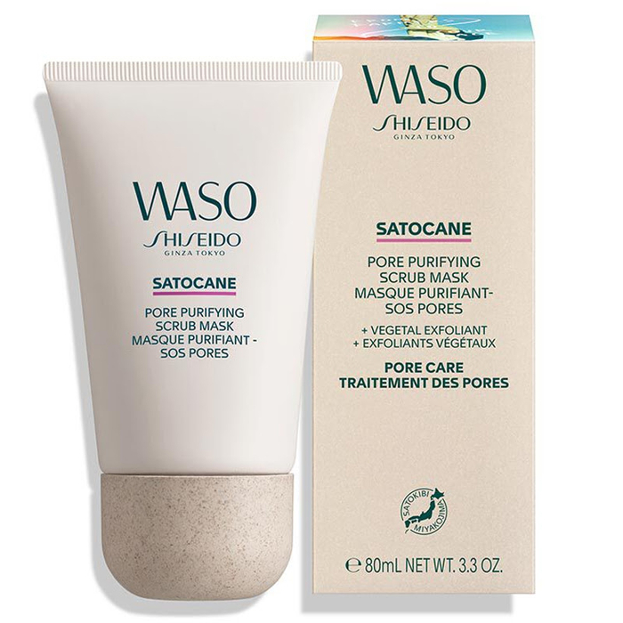 SHISEIDO - Waso Satocane Pore Purifying Scrub Mask - 80ml - 768614178811