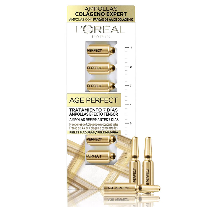 L'ORÉAL PARIS - Age Perfect Retighten Collagen Ampoules - 7x1ml - 3600523967858