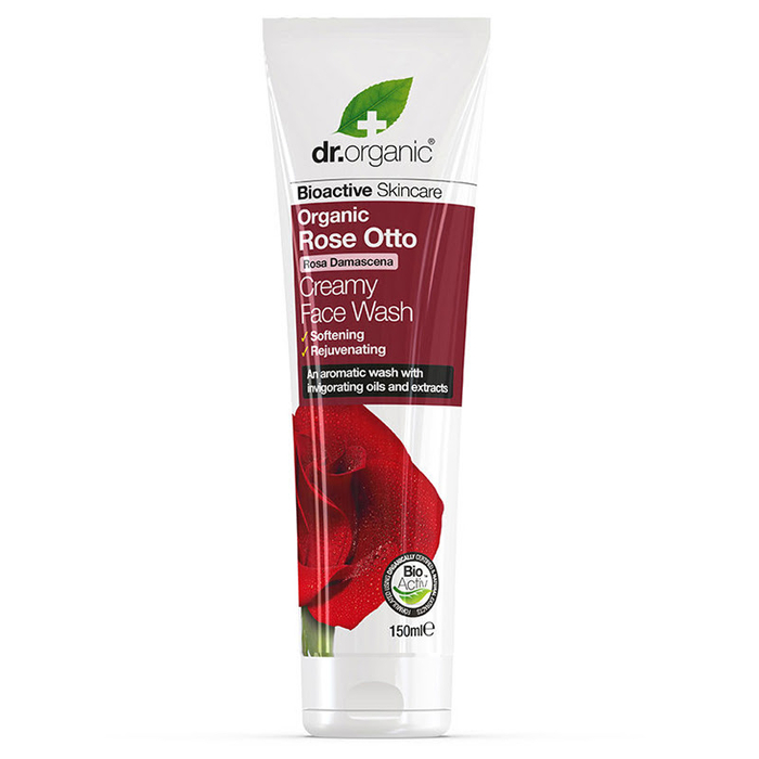 DR. ORGANIC - Organic Rose Otto Creamy Face Wash - 265ml - 5060391842141