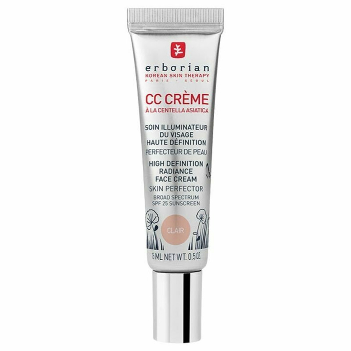 ERBORIAN - Mini CC À La Centella Asiatica SPF25-Clair 15ml - 8809255780253