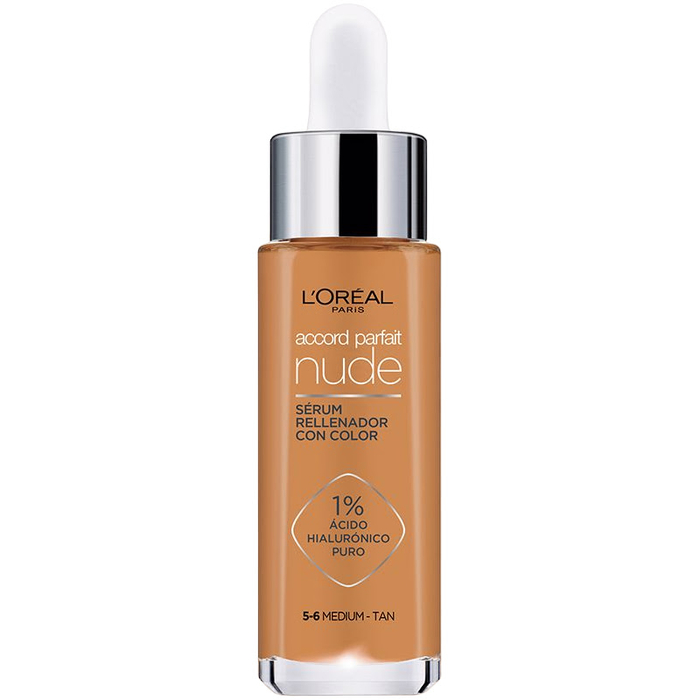 L'ORÉAL PARIS - Accord Parfait Nude Serum - 5-6 Medium Tan 30ml - 3600523990290