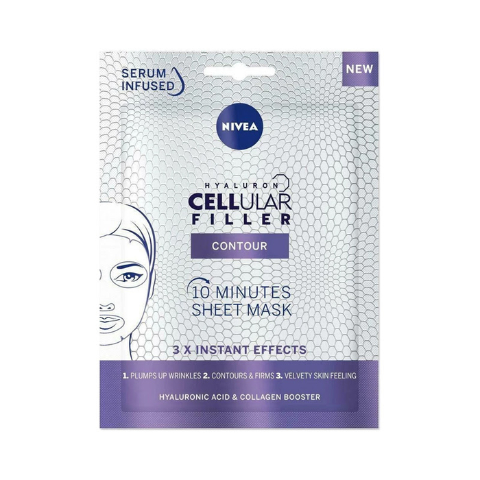 NIVEA - Hyaluron Cellular Filler Contour Mask - 1un - 4005900623539