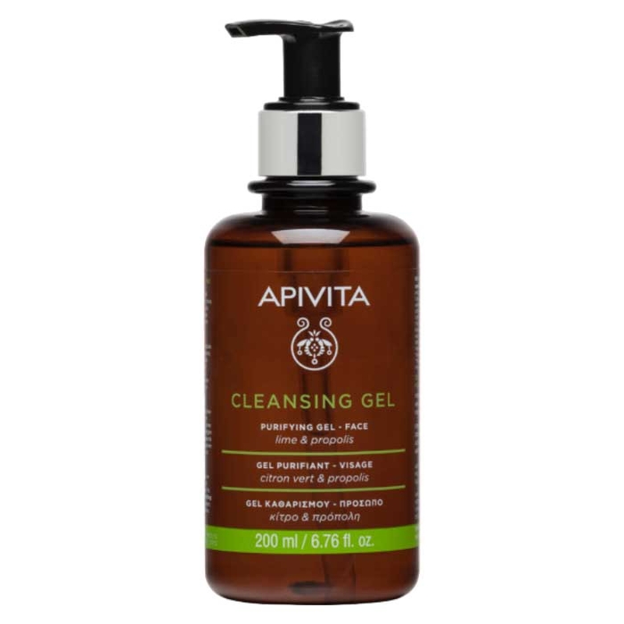 APIVITA - Cleansing Purifying Gel Face - 200ml - 5201279072889