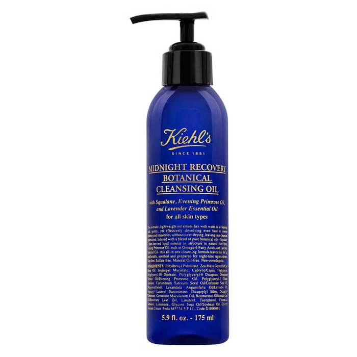 KIEHL'S - Midnight Recovery Botanical Cleansing Oil-175ml - 3605971307928