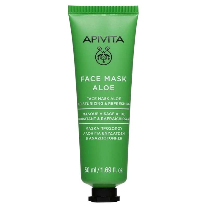 APIVITA - Face Mask Aloe Moisturizing & Refreshing - 50ml - 5201279083809