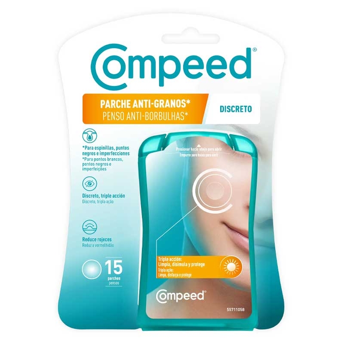 COMPEED - Anti-Pimple Patch Discreet - 15un - 3663555005387