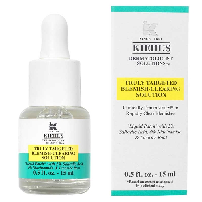 KIEHL'S - Truly Targeted Blemish-Clearing Solution - 15ml - 3605972852205