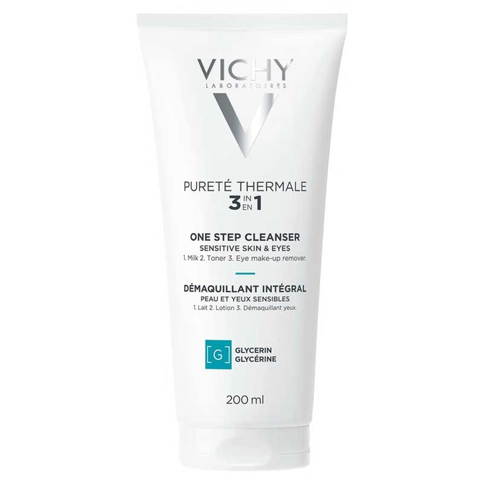 VICHY - Pureté Thermale 3 in 1 One Step Cleanser 300ml - 3337871319144