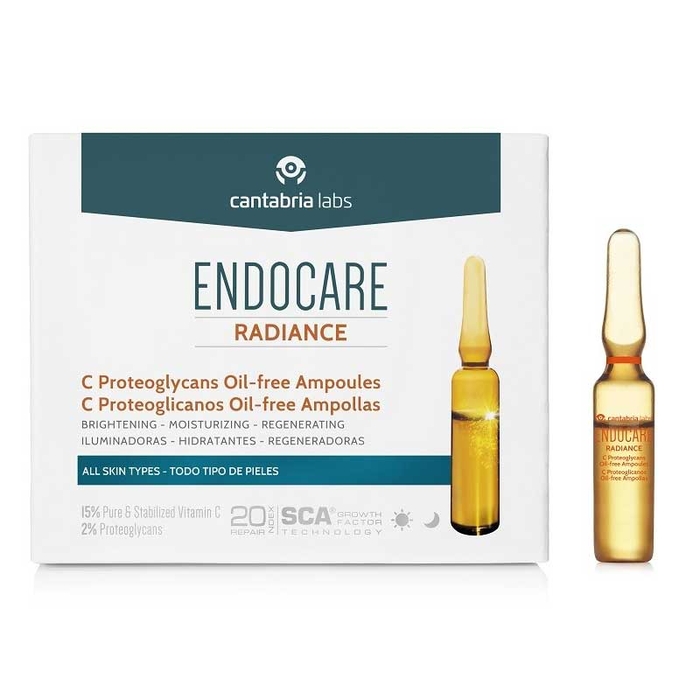 ENDOCARE - Radiance C Proteoglycans Oil-fr Ampoules 30x2ml - 8470001815996