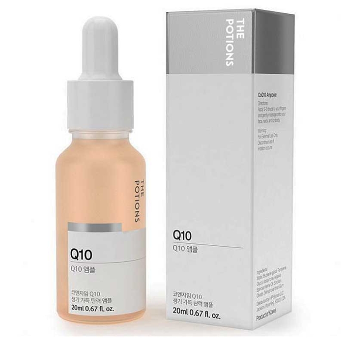 THE POTIONS - Q10 Ampoule Serum - 20ml - 8809631801329