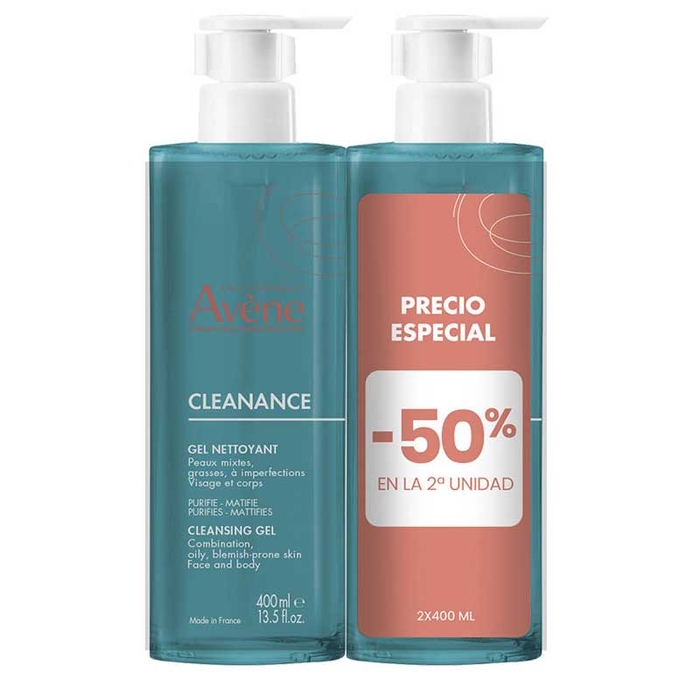 AVÈNE - Cleanance Cleansing Gel - 400ml - 3282779428200