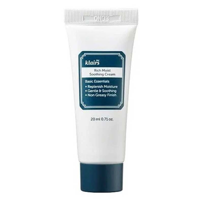 KLAIRS - Rich Moist Soothing Cream - 20ml - 8809572890895