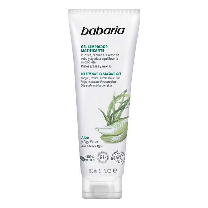 BABARIA - Mattifying Cleansing Gel Aloe Vera - 150ml - 8410412430180