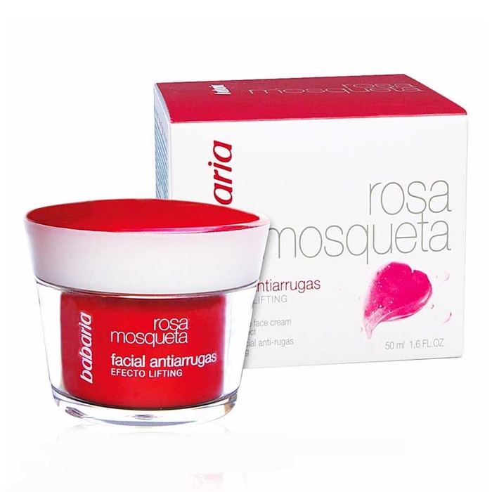 BABARIA - Anti-Wrinkle Facial Cream Rosehip - 50ml - 8410412056236