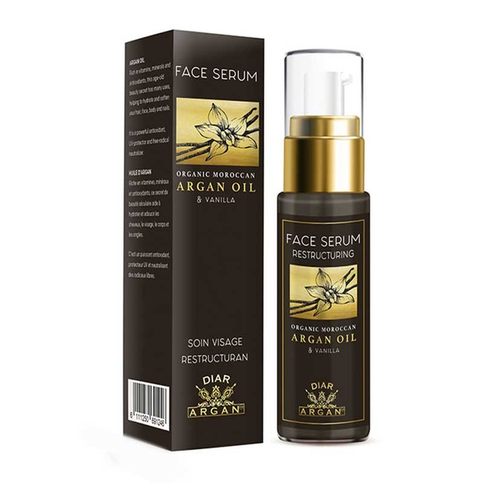DIAR ARGAN - Pure Argan & Vanilla Facial Serum - 30ml - 6111250691123