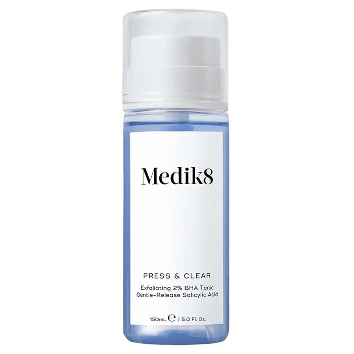 MEDIK8 - Press & Clear Exfoliating 2% BHA Tonic - 150ml - 818625025878