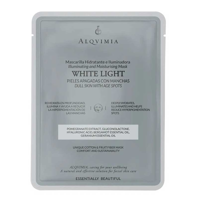ALQVIMIA - White Light Illuminating & Moist Mask - 1un - 8420471013088